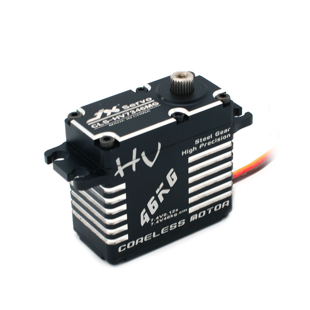 JX Servo CLS-HV7346MG 46kg Coreless High Precision Steel Gear Full CNC Digital Servo