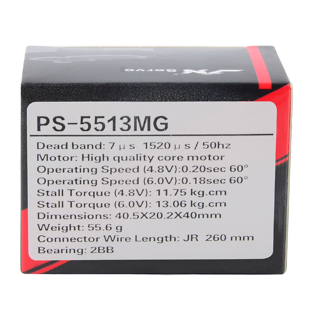JX Servo PS-5513MG 55.6g High Precision Metal Gear Analog Standard Servo
