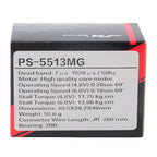 JX Servo PS-5513MG 55.6g High Precision Metal Gear Analog Standard Servo