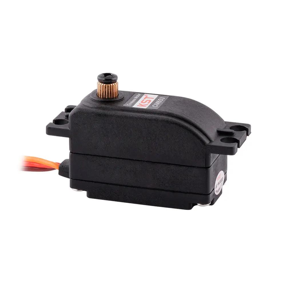 CM653 Low Profile Coreless DC Motor Metal Gear Servos IP65 Splash-proof 18Kgf.cm 0.08sec for 1/10 RC Drifting Car & RC Touring Car