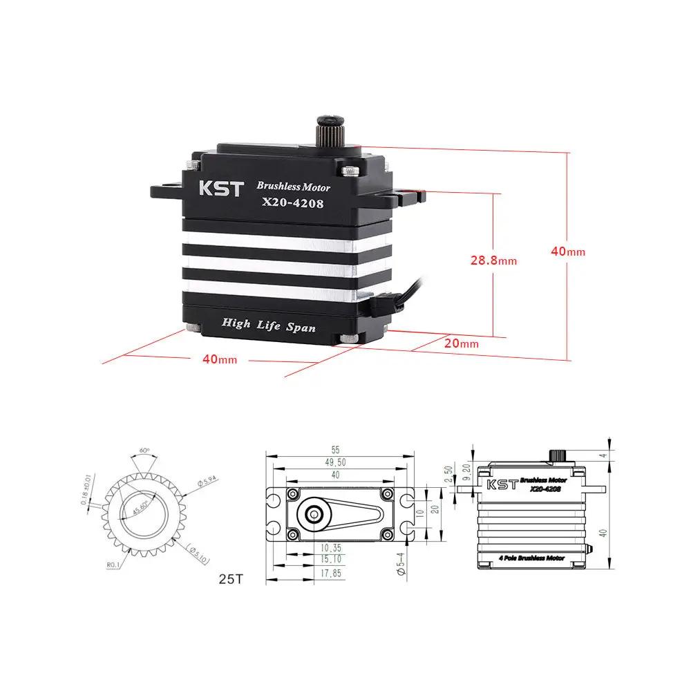 X20-4208 Brushless Standard Servo