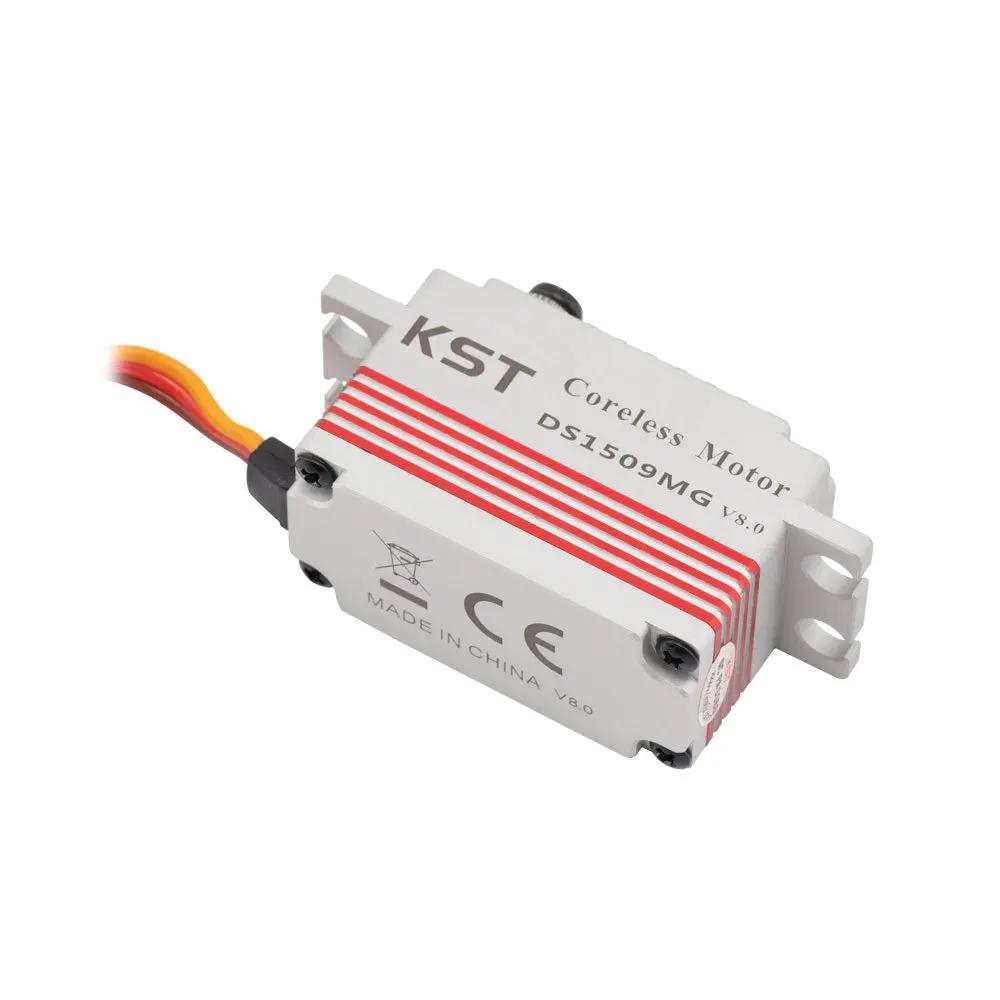 DS1509MG Metal Gear Coreless Digital Low Profile Servo 12.8Kgf.cm 0.07sec for Aircraft RC Cars KST-Servo