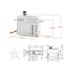 A15-1812 Brushless Mini Servo 1.8N.m 0.12sec/60° for RC Gliders