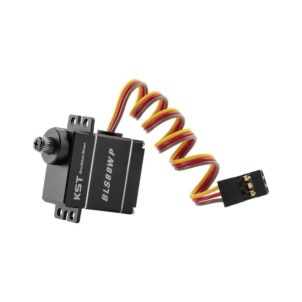 BLS88WP Waterproof Brushless Micro Servo 8.5kg.cm 0.07sec 8.4V for RC Car, RC Boat, RC Seaplane KST-Servo
