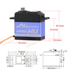JX Servo CLS6036HV 27kg Coreless Metal Gear Digital Servo 0.111 Kilogram