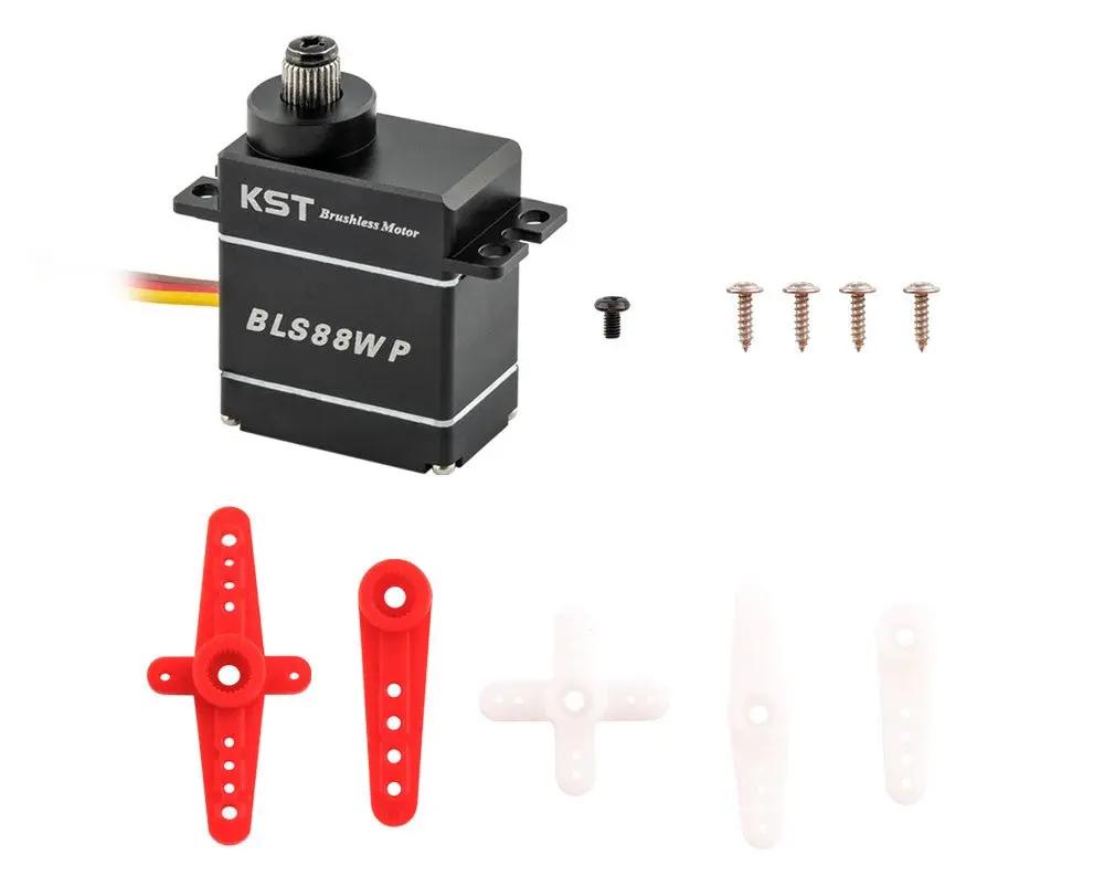 BLS88WP Waterproof Brushless Micro Servo 8.5kg.cm 0.07sec 8.4V for RC Car, RC Boat, RC Seaplane KST-Servo