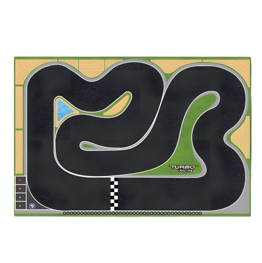 Turbo Racing - Drift track mat for 1/76 drift cars 1200x800mm