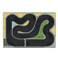Turbo Racing - Drift track mat for 1/76 drift cars 1200x800mm