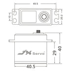 JX Servo DC6015 15kg Core Metal Gear Digital Servo