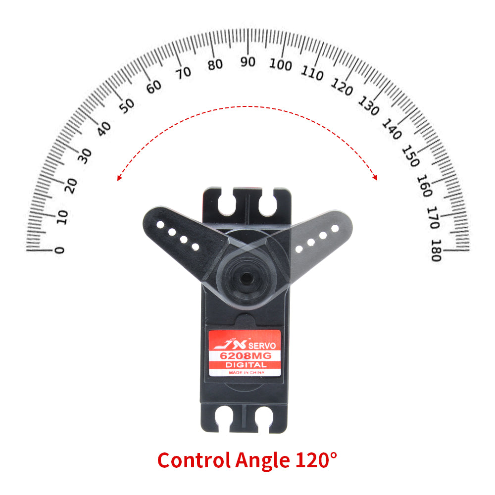 JX Servo PDI-6208MG 62g High Precision Metal Gear Digital Standard Servo