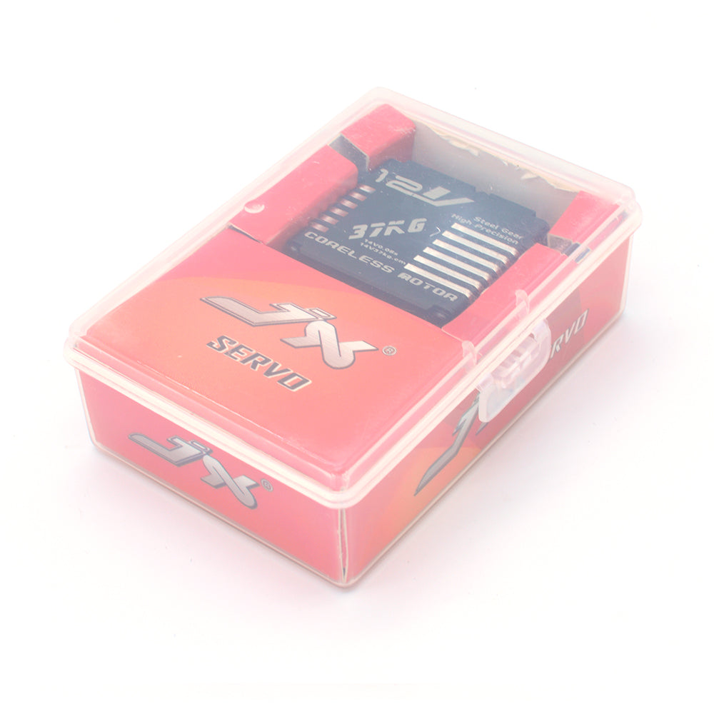 JX Servo CLS-12V7337 37kg Coreless High Precision Steel Gear Full CNC Digital Servo