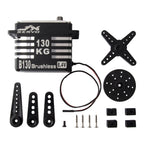 JX Servo - B130 130KG HV Full CNC Metal Gear Brushless Servo