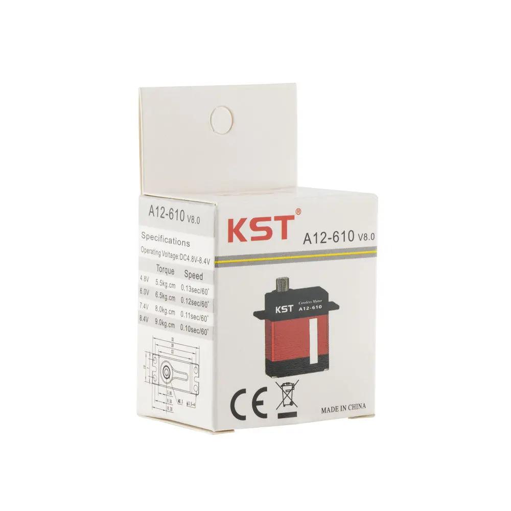 A12-610 V8.0 HV Mini Servo 0.9N.m 0.10sec/60degree with Soft Start for Glider Wing