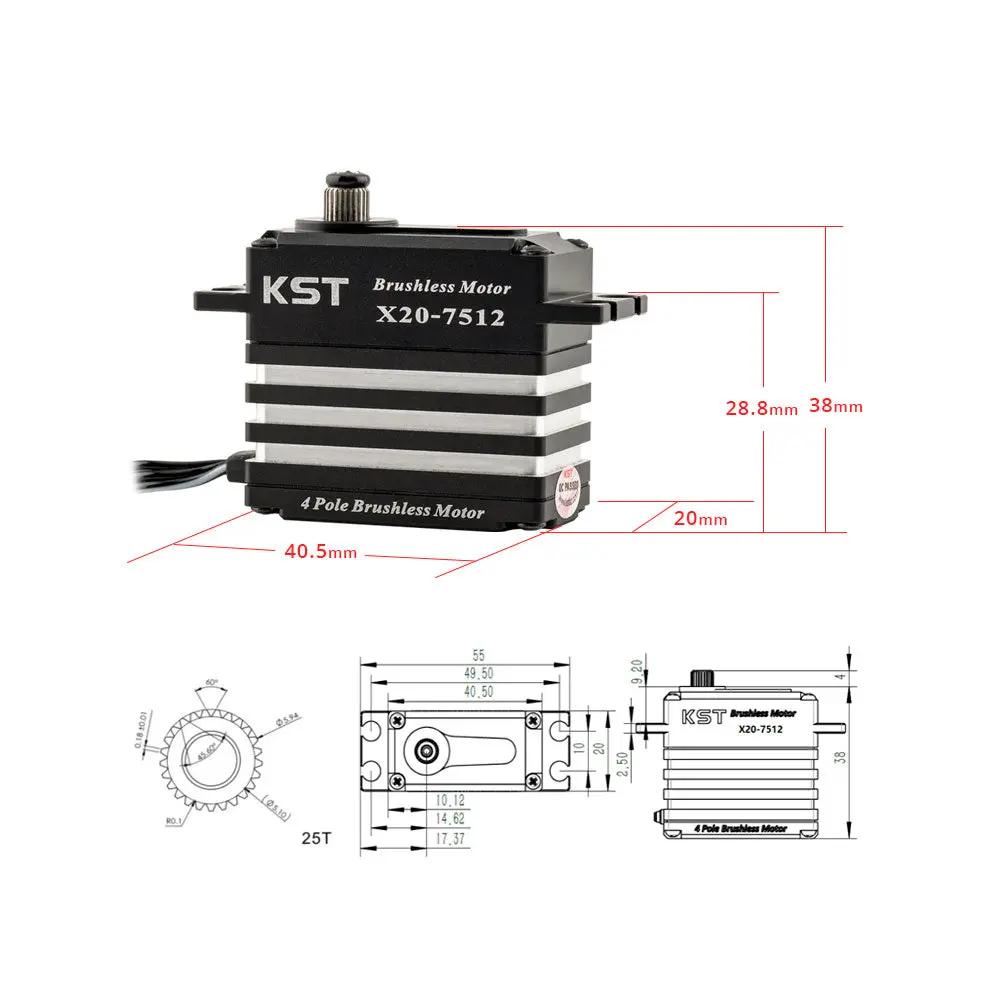 X20-7512 Servo Size