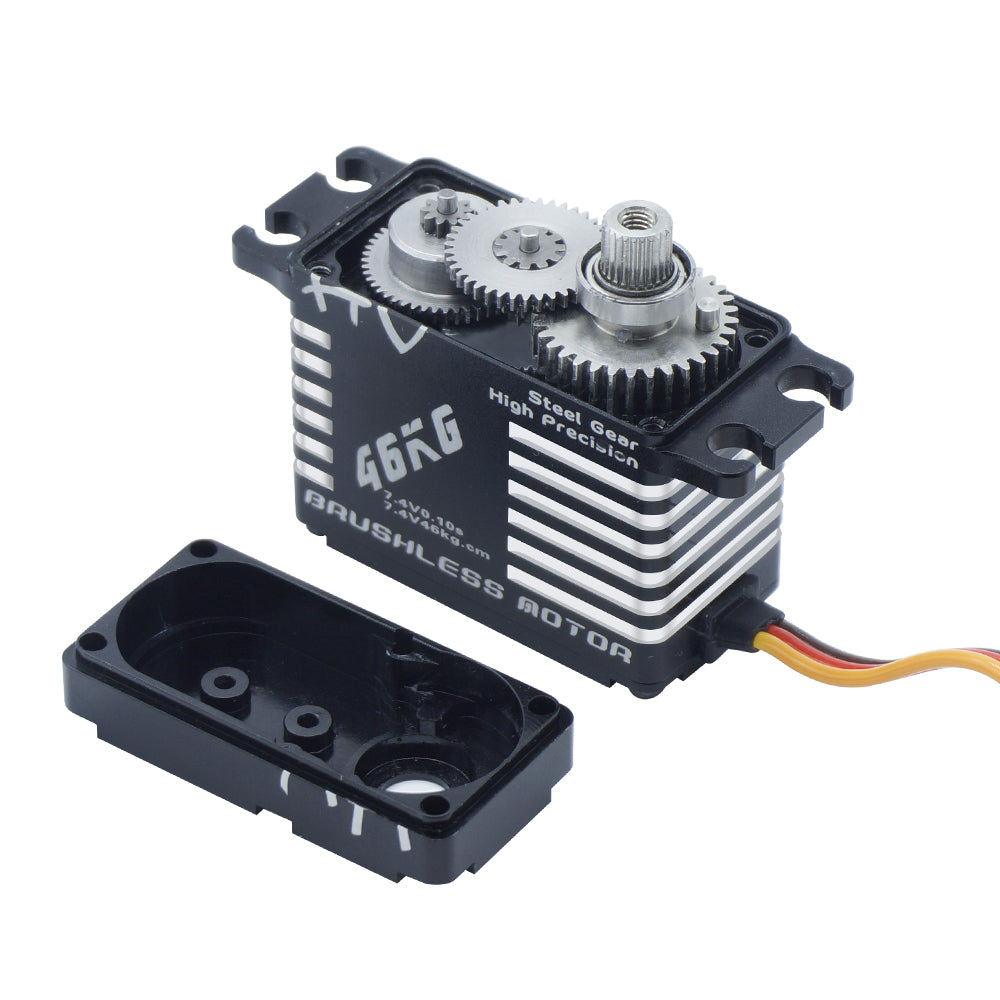 JX Servo BLS-HV7146MG 46kg Brushless High Precision Steel Gear Full CNC Digital Servo