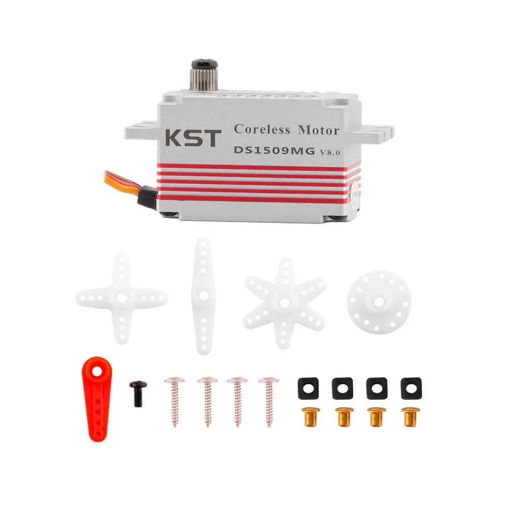 DS1509MG Metal Gear Coreless Digital Low Profile Servo 12.8Kgf.cm 0.07sec for Aircraft RC Cars KST-Servo