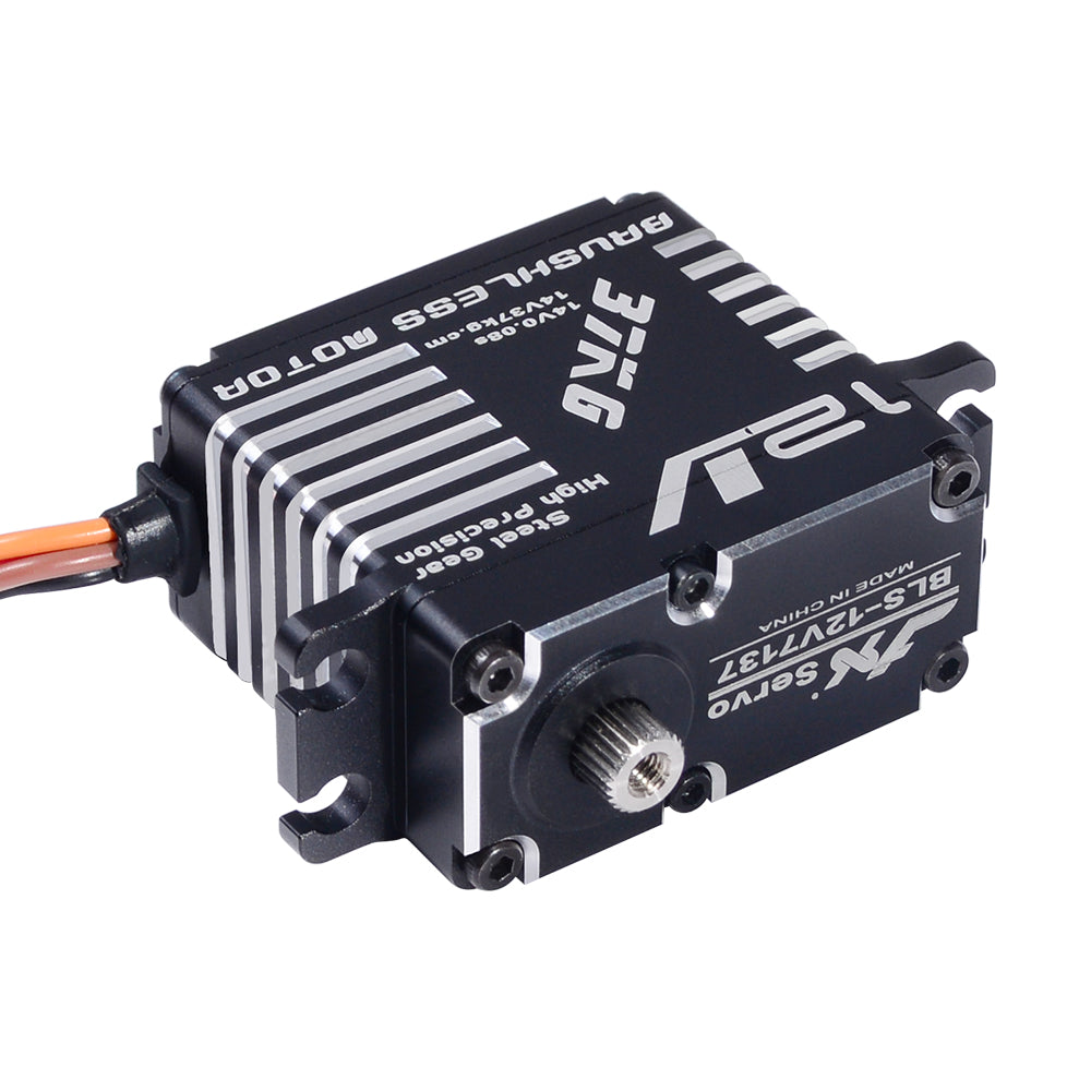 JX Servo BLS-12V7137 37kg Brushless High Precision Steel Gear Full CNC Digital Servo