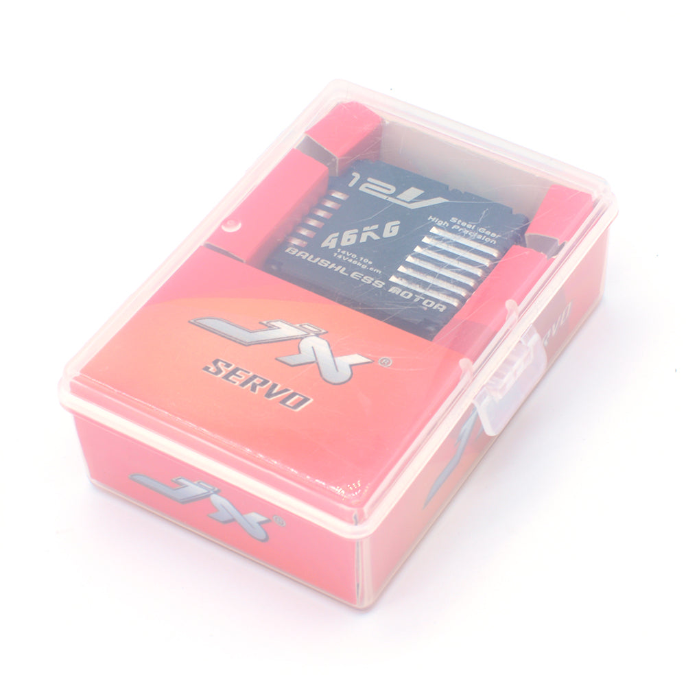 JX Servo BLS-12V7146 46kg Brushless High Precision Steel Gear Full CNC Digital Servo