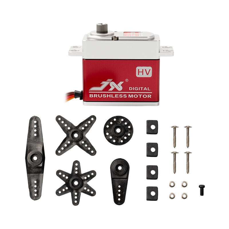 JX Servo BLS-HV7032MG 32KG Brushless High Precision Steel Gear Full CNC Digital Servo