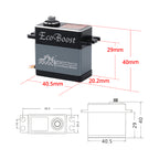 JX CLS6331 30kg Aluminium Shell Metal gear Coreless Digital Servo