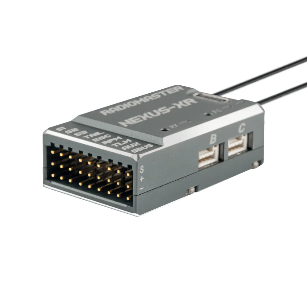 NEXUS-XR Control System Integrated 2.4GHz ExpressLRS Receiver