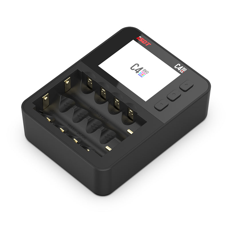 ISDT - C4 EVO 36W 8A 6 Channels Smart Battery Charger With USB Output