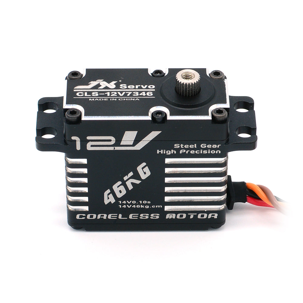 JX Servo CLS-12V7346 46kg Coreless High Precision Steel Gear Full CNC Digital Servo