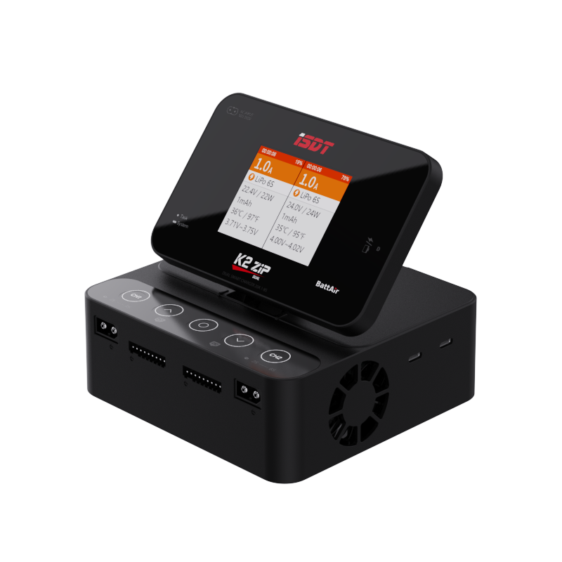 ISDT - K2 Zip Dual Smart Charger AC 200W / DC 500W x2
