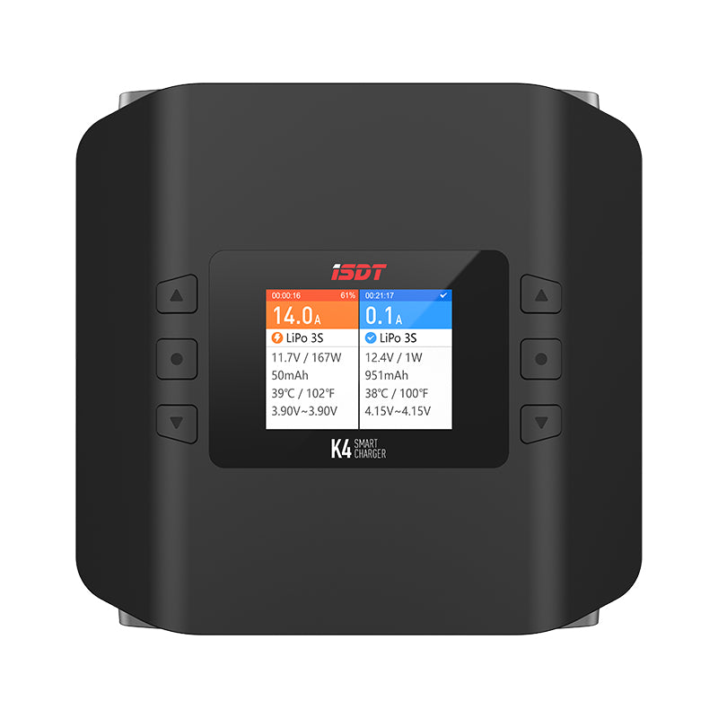 ISDT - K4 AC 400W DC 600W Dual Mode Smart Balance Charger