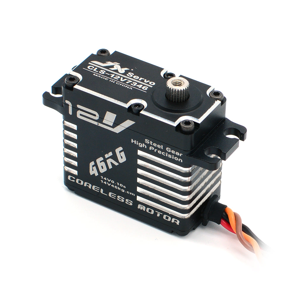 JX Servo CLS-12V7346 46kg Coreless High Precision Steel Gear Full CNC Digital Servo