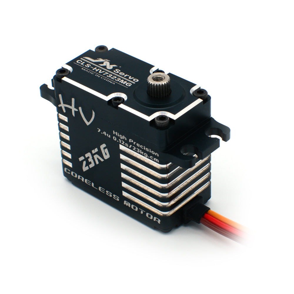 JX Servo CLS-HV7323MG 23kg Coreless High Precision Steel Gear Full CNC Digital HV Servo