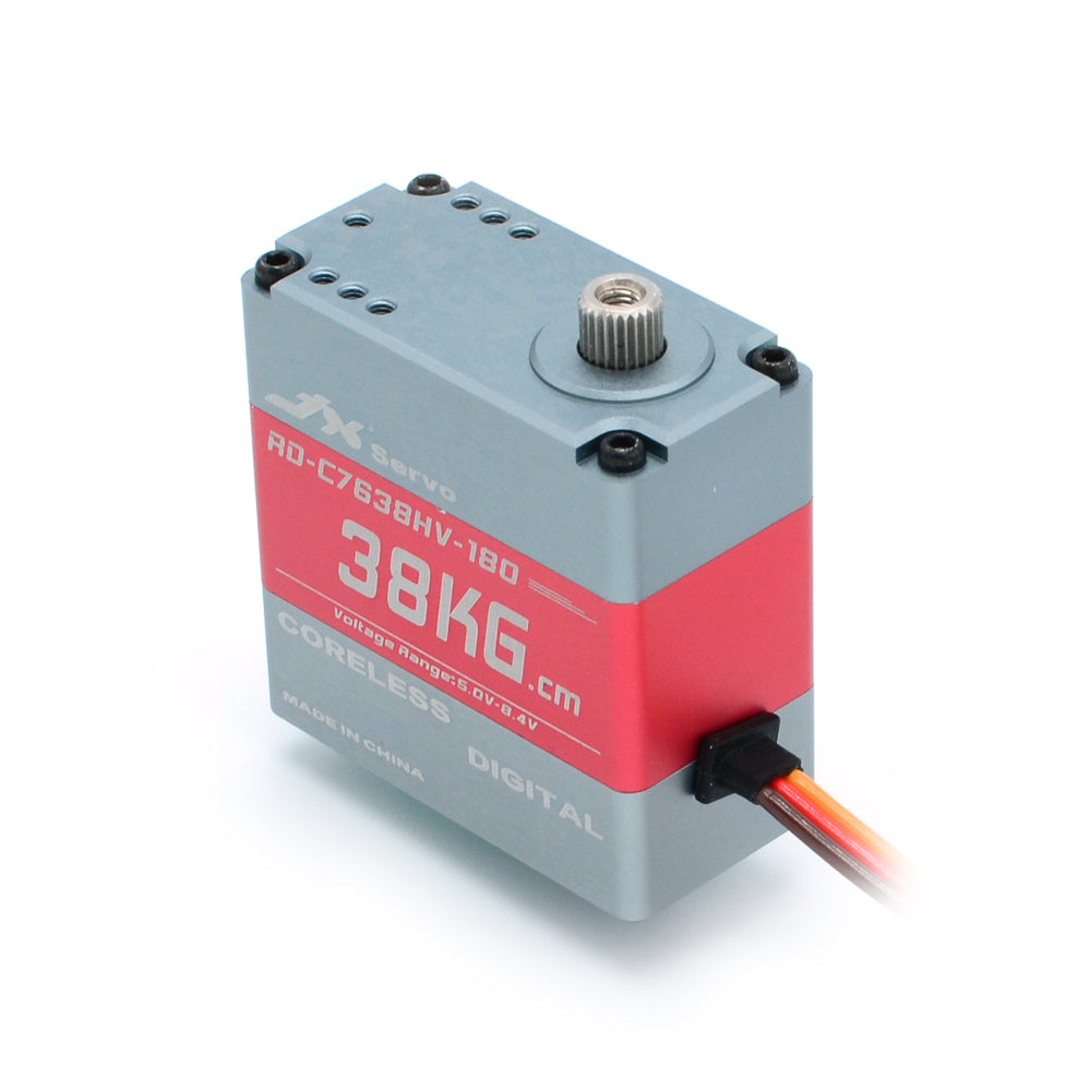 JX Servo RD-C7638HV-180 38kg 180 degree CNC Digital Metal Gear HV Servo Robotics Education Industrial
