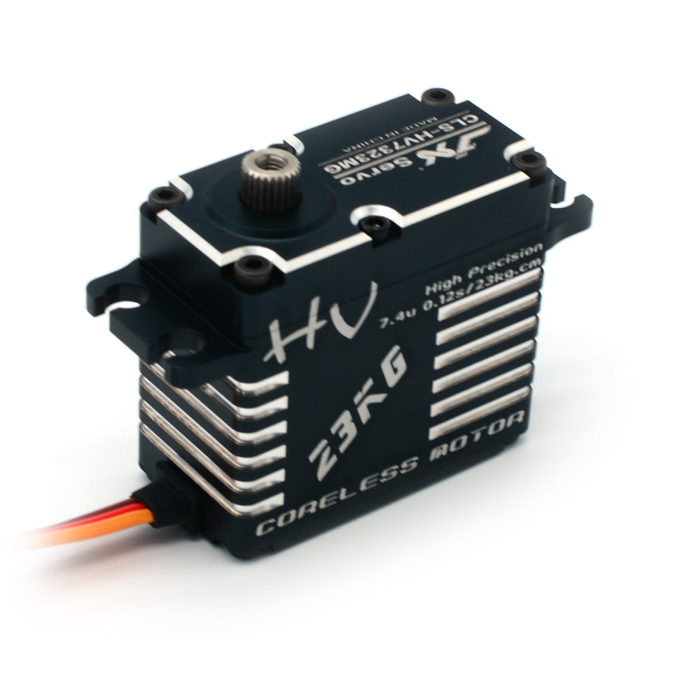 JX Servo CLS-HV7323MG 23kg Coreless High Precision Steel Gear Full CNC Digital HV Servo
