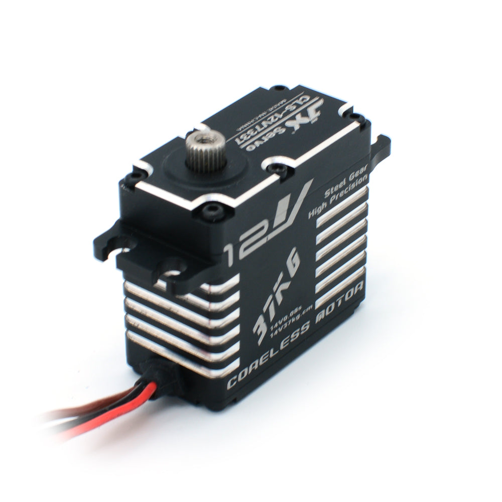 JX Servo CLS-12V7337 37kg Coreless High Precision Steel Gear Full CNC Digital Servo
