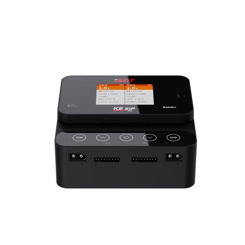 ISDT - K2 Zip Dual Smart Charger AC 200W / DC 500W x2