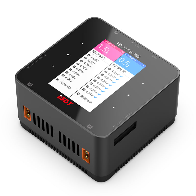 ISDT - P30 1000W*2 30A*2 Dual Channel 8S Battery Smart Charger