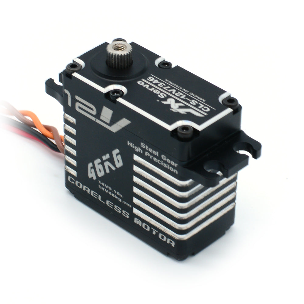 JX Servo CLS-12V7346 46kg Coreless High Precision Steel Gear Full CNC Digital Servo