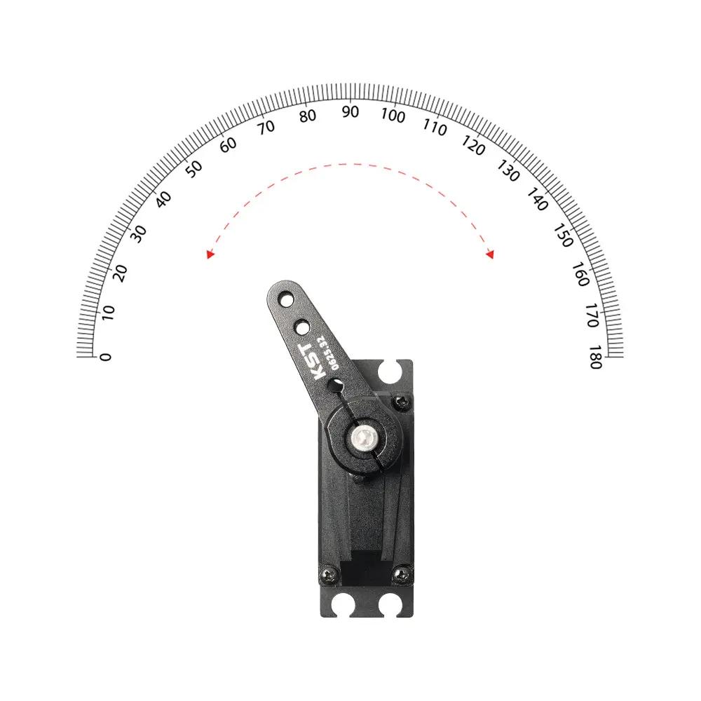 HA20-4515 Brushless Standard Servo 50Kgf.cm 0.13sec/60° Dual Ball Bearing for Large Scale RC Planes, Competition RC Planes KST-Servo