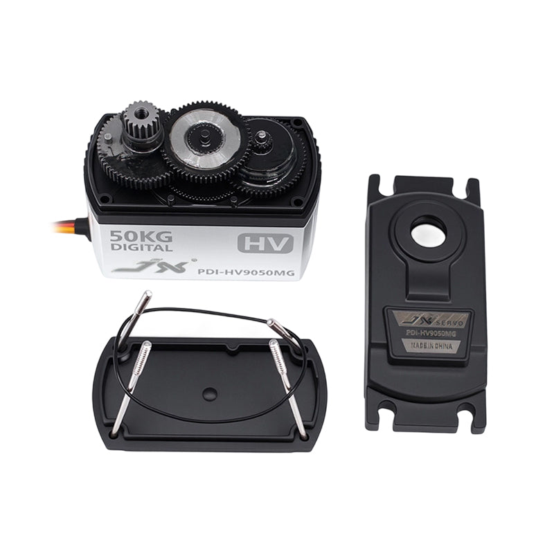 JX PDI-HV9050MG 50KG 180 degree Angle High Precision Metal Gear Digital Standard Servo for 1:5 Scale RC Cars, Baja and Robotics