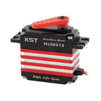 HLS6513 HV Standard 4-Pole Brushless Digital Metal Gear 6BB Servo with Contactless Hall Sensors – 70.0 Kgf.cm Torque, 0.11 Sec Speed for 700-800 Class RC Helicopters & Large-Scale RC Airplanes KST-Servo