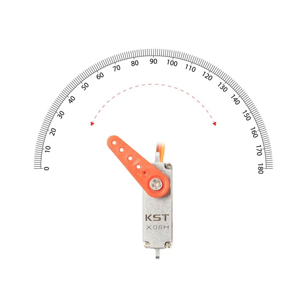 X08H Plus Horizontal Lug Servo 5.3Kg.cm 0.09s 9.5g 8mm for RC Gliders