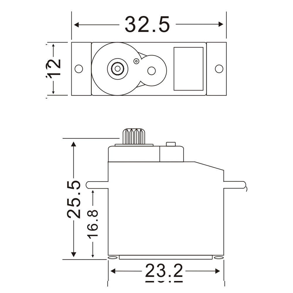 JX Servo PS-1109MG 9g Metal Gear Analog Servo