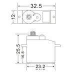 JX Servo PS-1109MG 9g Metal Gear Analog Servo