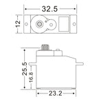 JX Servo PS-1109HB 9g Plastic Gear Analog Servo
