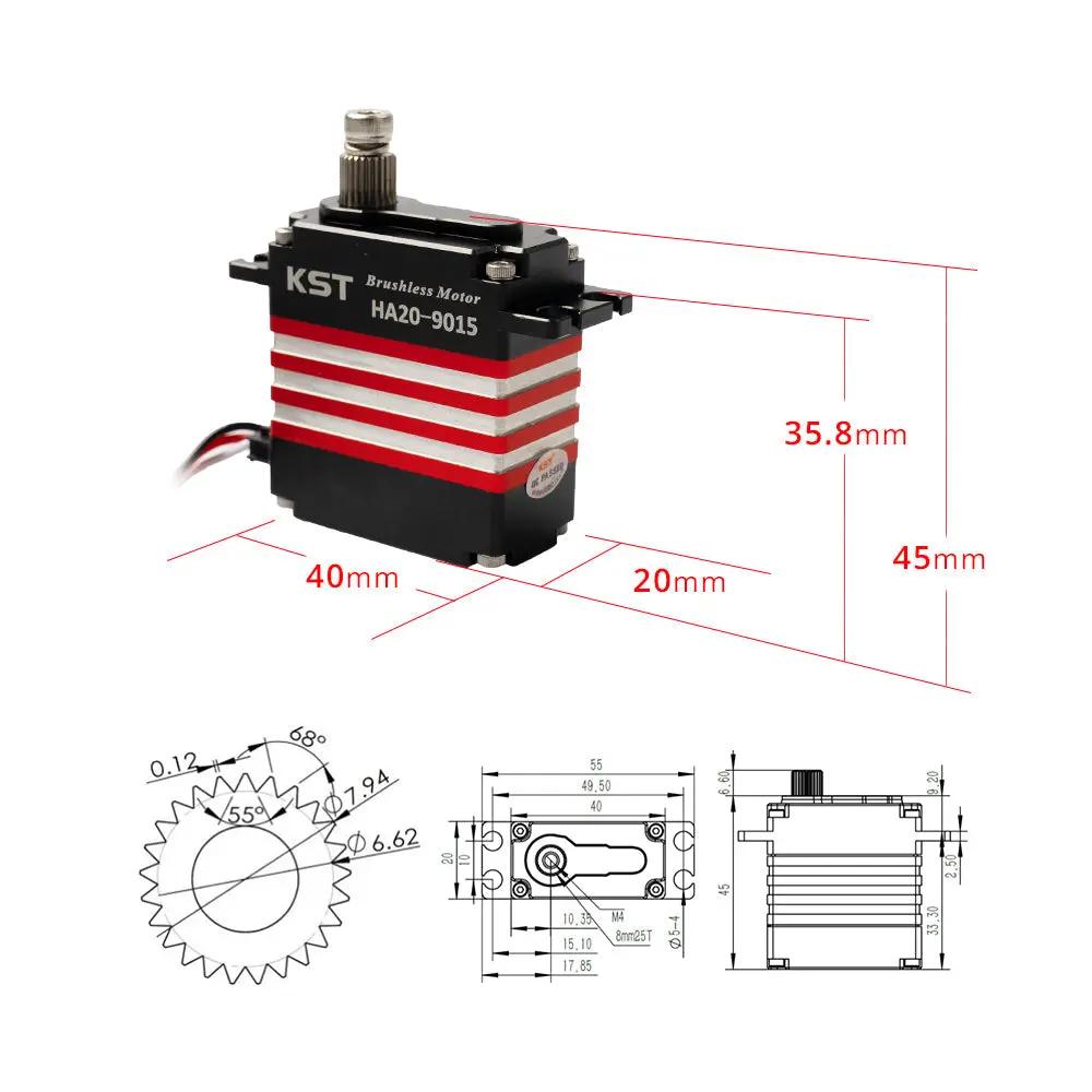 KST HA20-9015 For Large Scale RC Planes, Competition RC Planes & Industrial UAVs