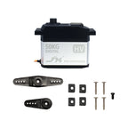 JX PDI-HV9050MG 50KG 180 degree Angle High Precision Metal Gear Digital Standard Servo for 1:5 Scale RC Cars, Baja and Robotics