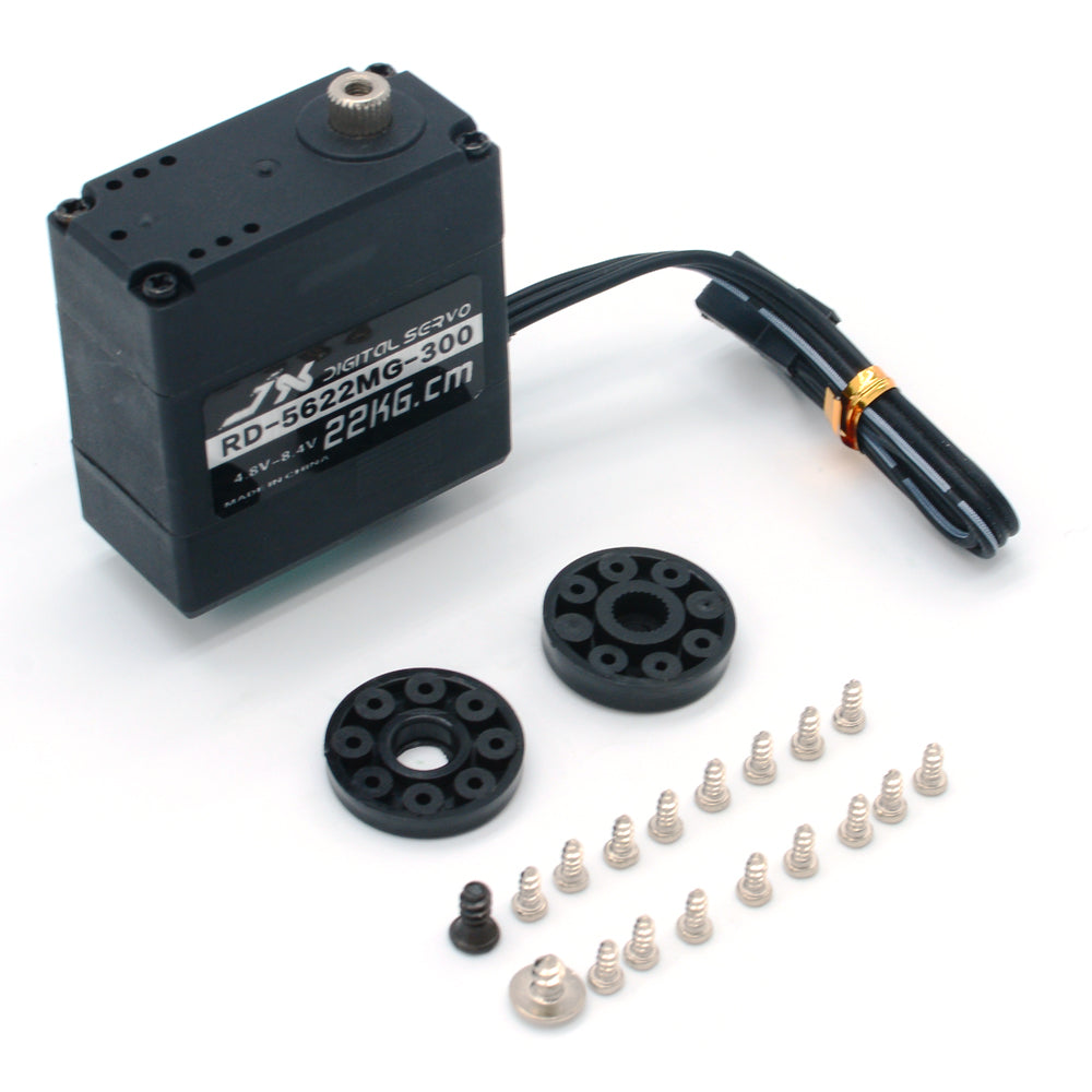 JX Servo RD-5622MG 22kg 300 degree Digital Metal Gear HV Servo Robotics Education Industrial