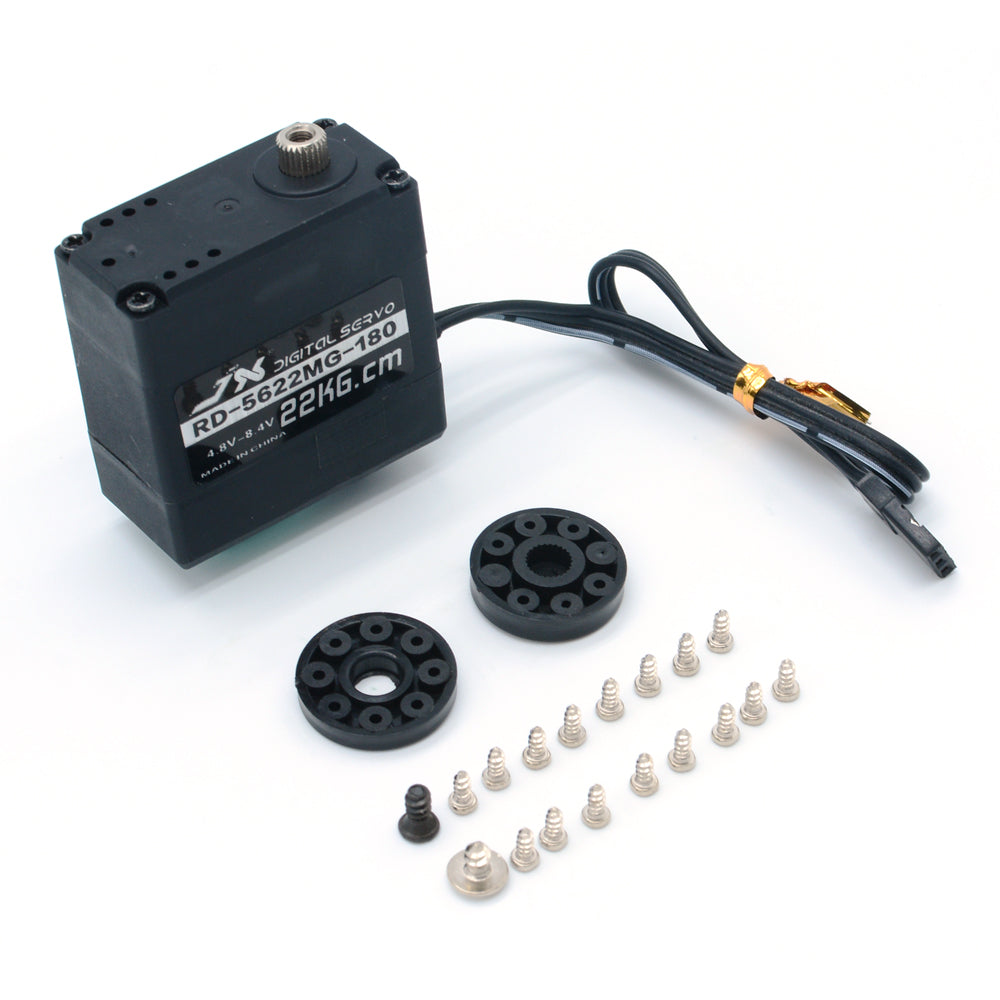 JX Servo RD-5622MG 22kg 180 degree Digital Metal Gear HV Servo Robotics Education Industrial