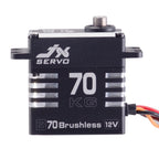JX Servo B70 72KG Full metal Brushless 12v high quality servo for RC Hobby UAV Robotics and Industrial Applications.