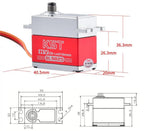 BLS825 Brushless HV Metal Case Servo 35kg.cm 0.11sec/60° for 550-700-class helicopters